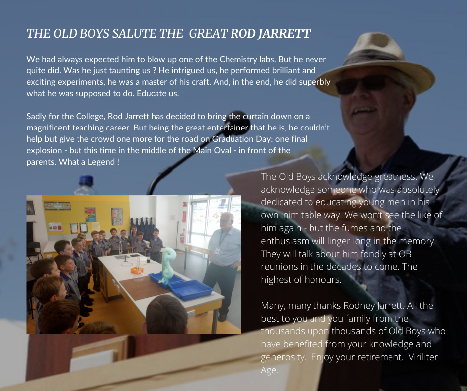 You are currently viewing The Old Boys Salute the Great Rod Jarrett