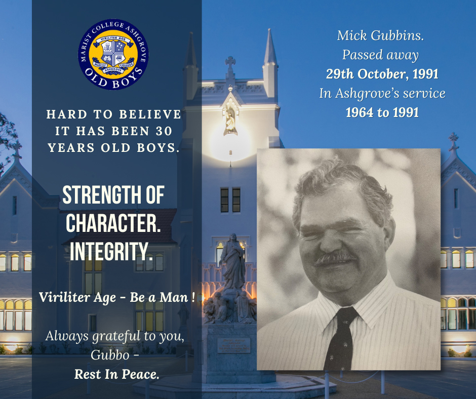 Read more about the article Tribute to Mick Gubbins