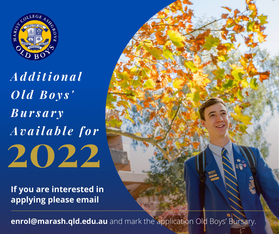 You are currently viewing Additional Old Boy’s Bursary Available for 2022