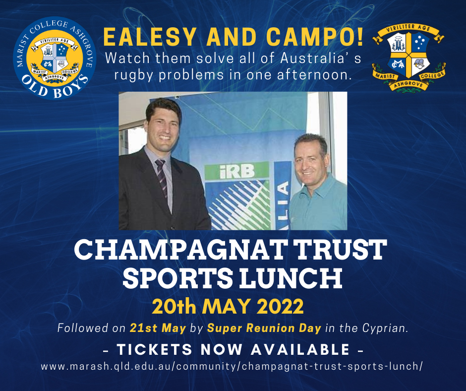 You are currently viewing Champagnat Trust Sports Lunch – 20th May 2022