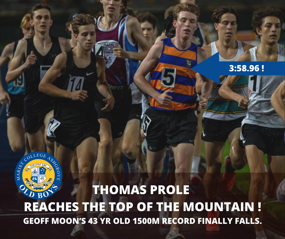 You are currently viewing Thomas Prole Reaches the Top of the Mountain!