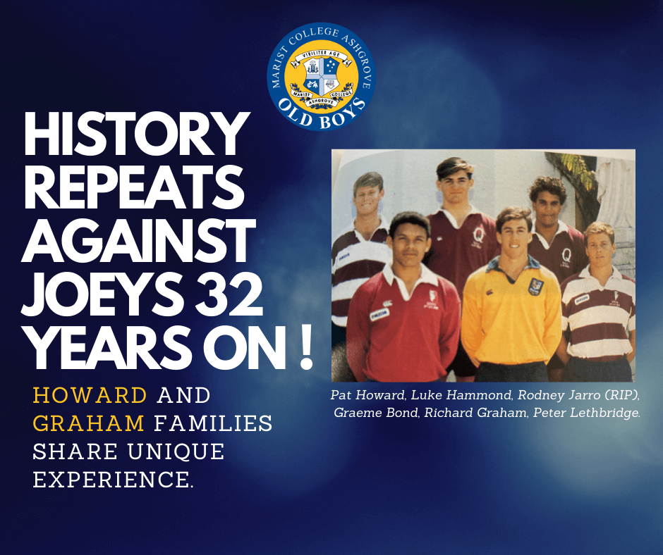 You are currently viewing History Repeats Against Joeys 32 Years On!