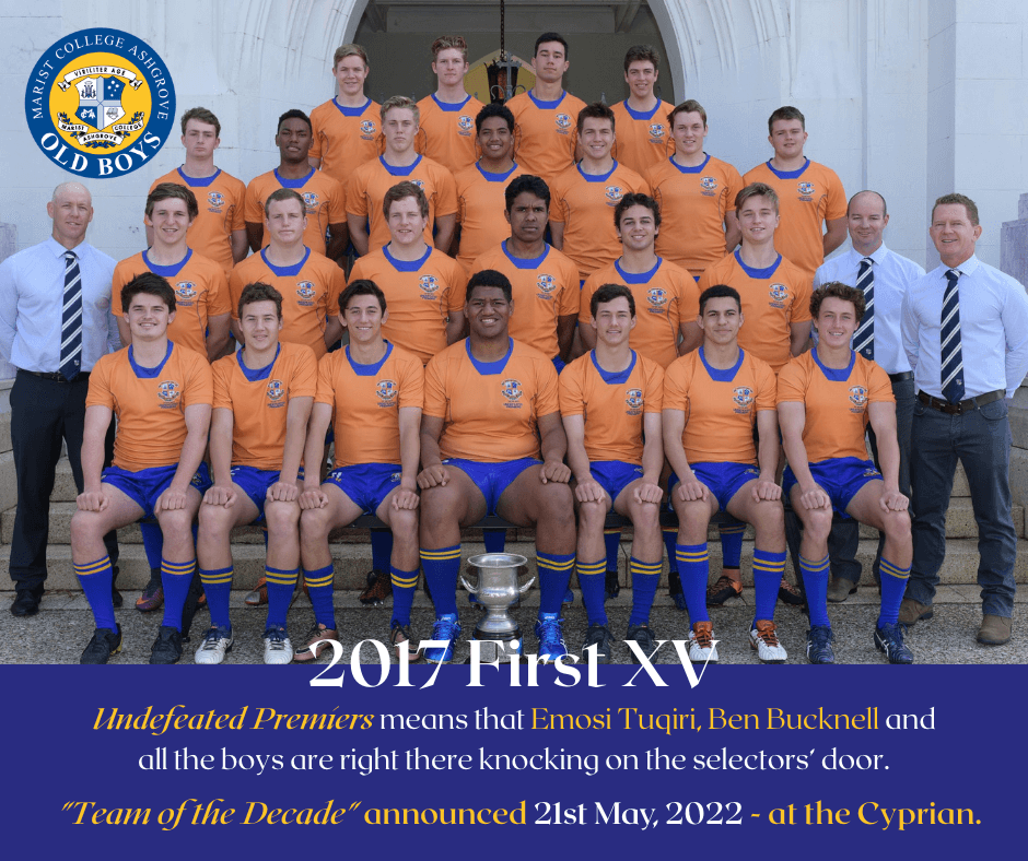Read more about the article Undefeated Premiers – 2017 First XV