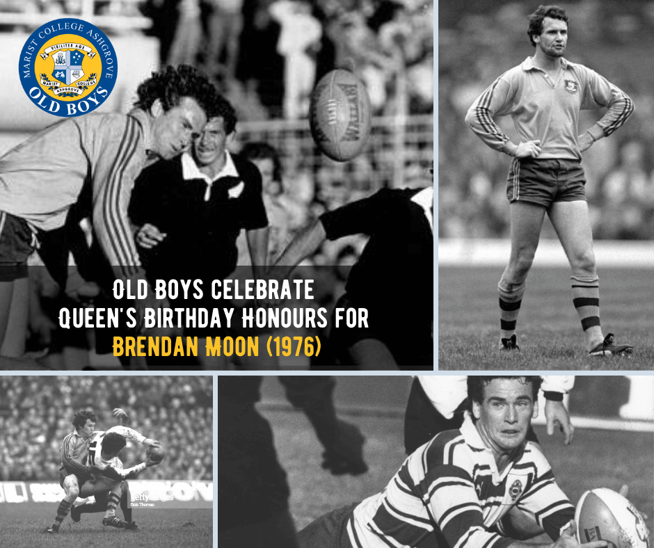 You are currently viewing Old Boys celebrate Queen’s Birthday Honours for Brendan Moon (1976)