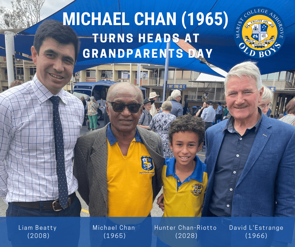 You are currently viewing Michael Chan (1965) Turns Heads at Grandparents Day