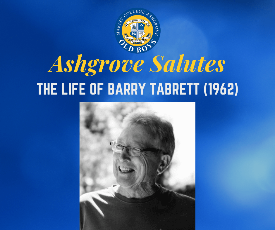 Read more about the article Ashgrove Salutes the Life of Barry Tabrett (1962)